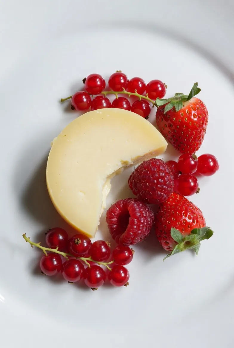 Cheese & Red Fruits Bites