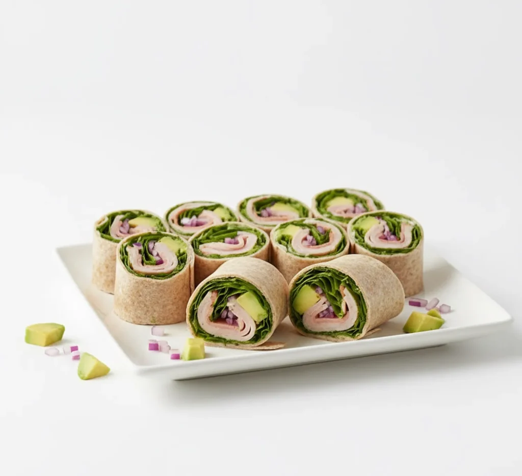 Turkey Avocado Wrap Bites