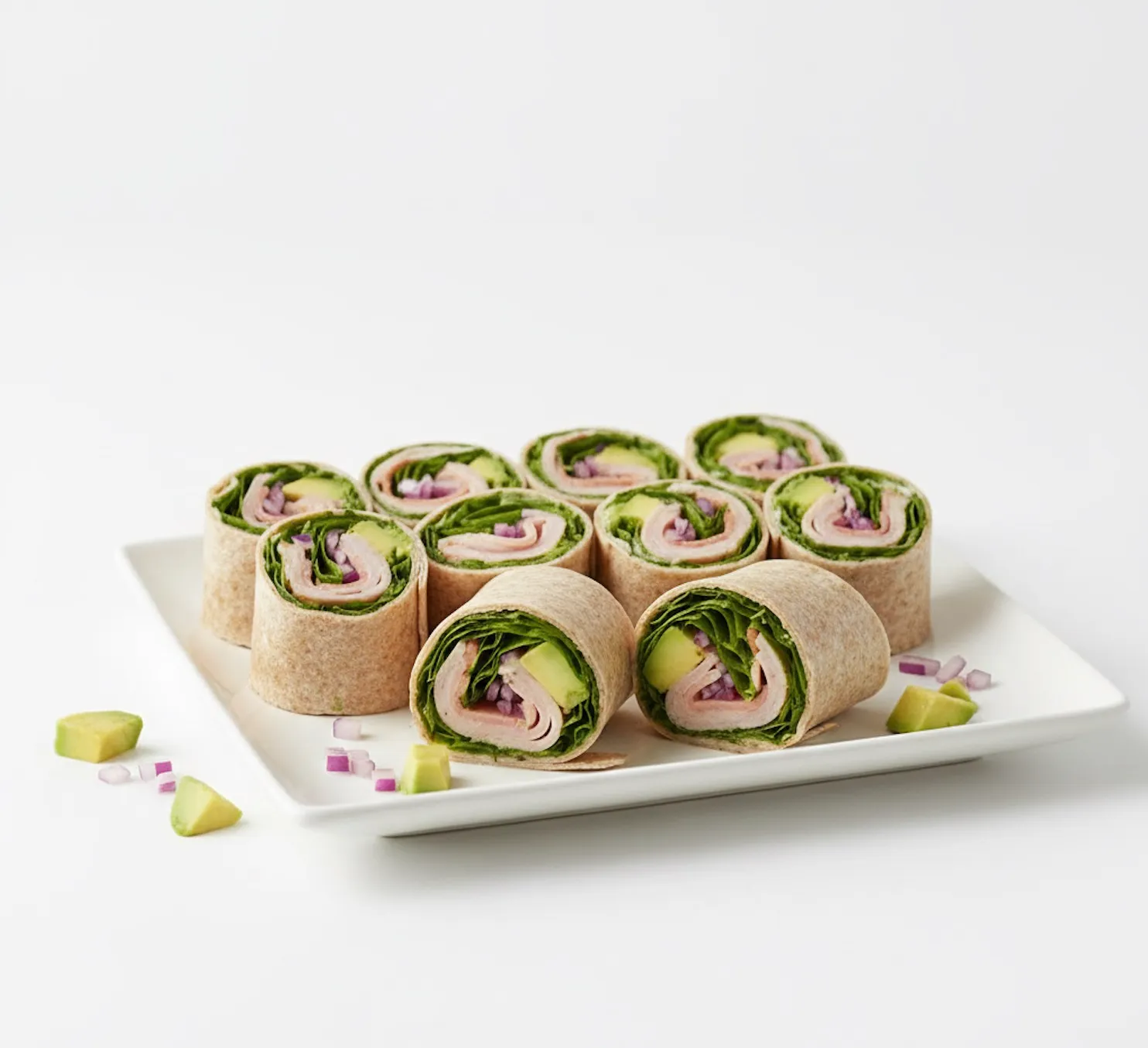 Turkey Avocado Wrap Bites