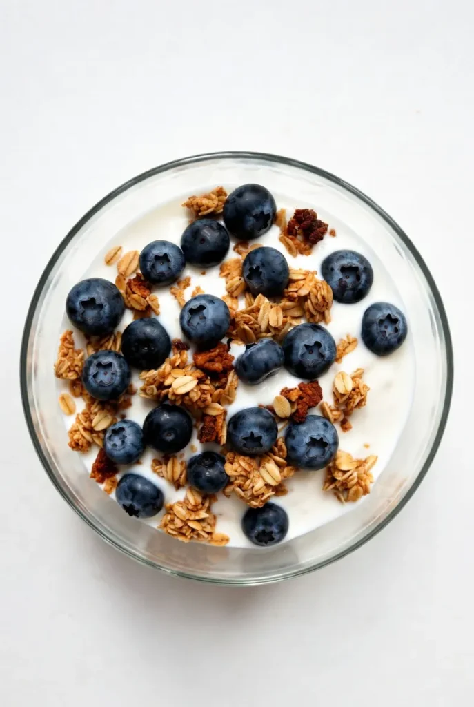 Blueberry Granola Yogurt