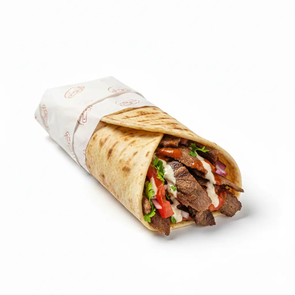 Beef Shawarma Wrap