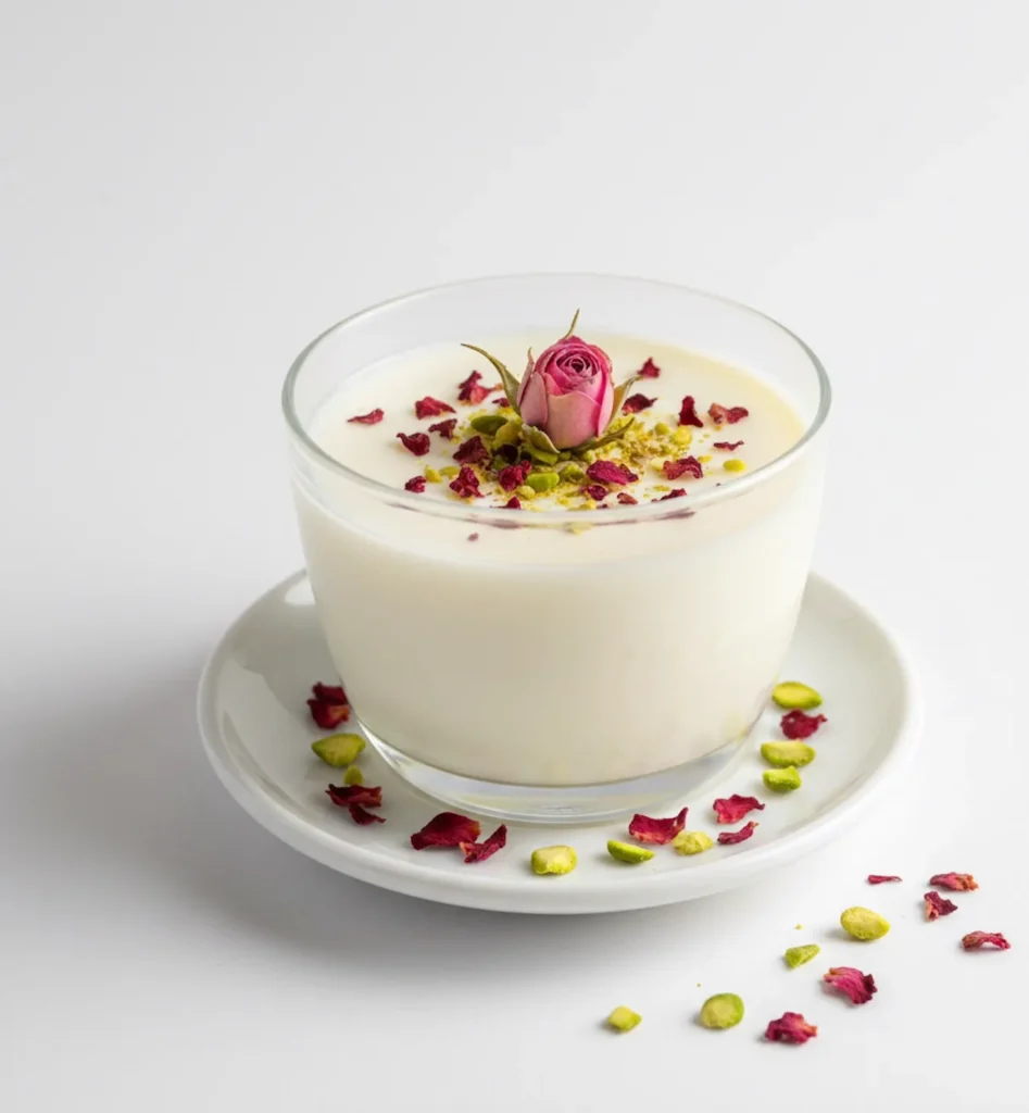 Rose Muhalabiya Pudding