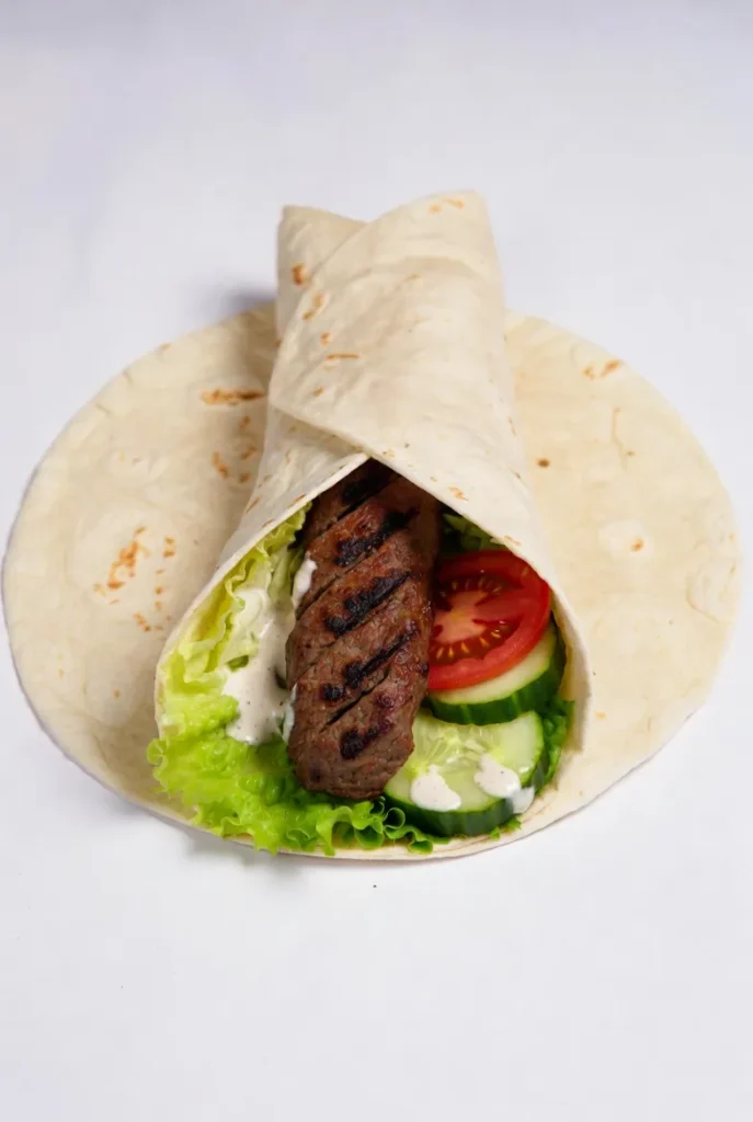 Beef Kabab Wrap