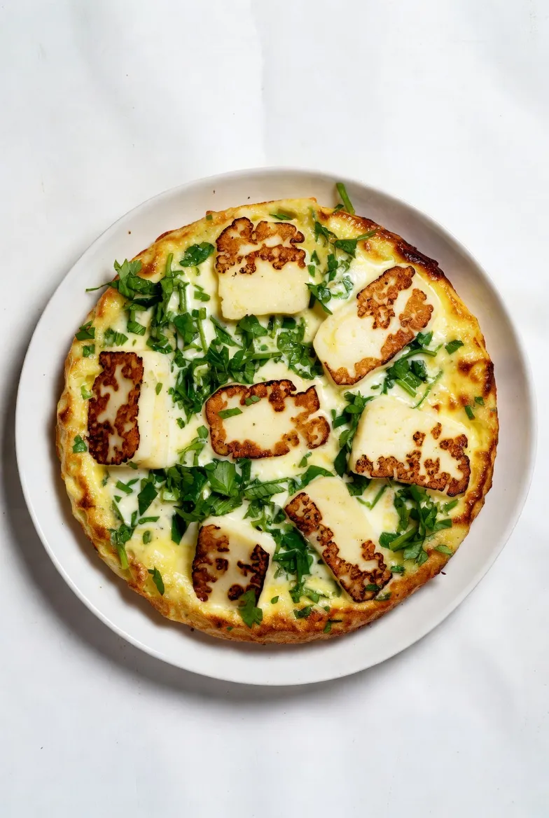 Halloumi Fritatta
