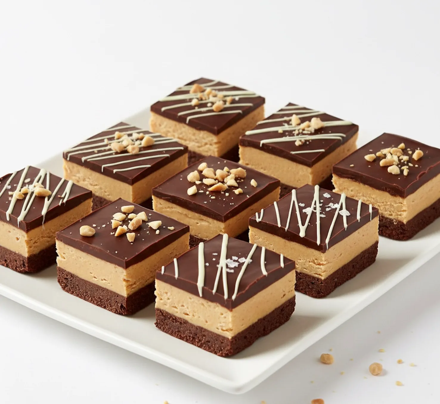 Peanut Butter Chocolate Squares