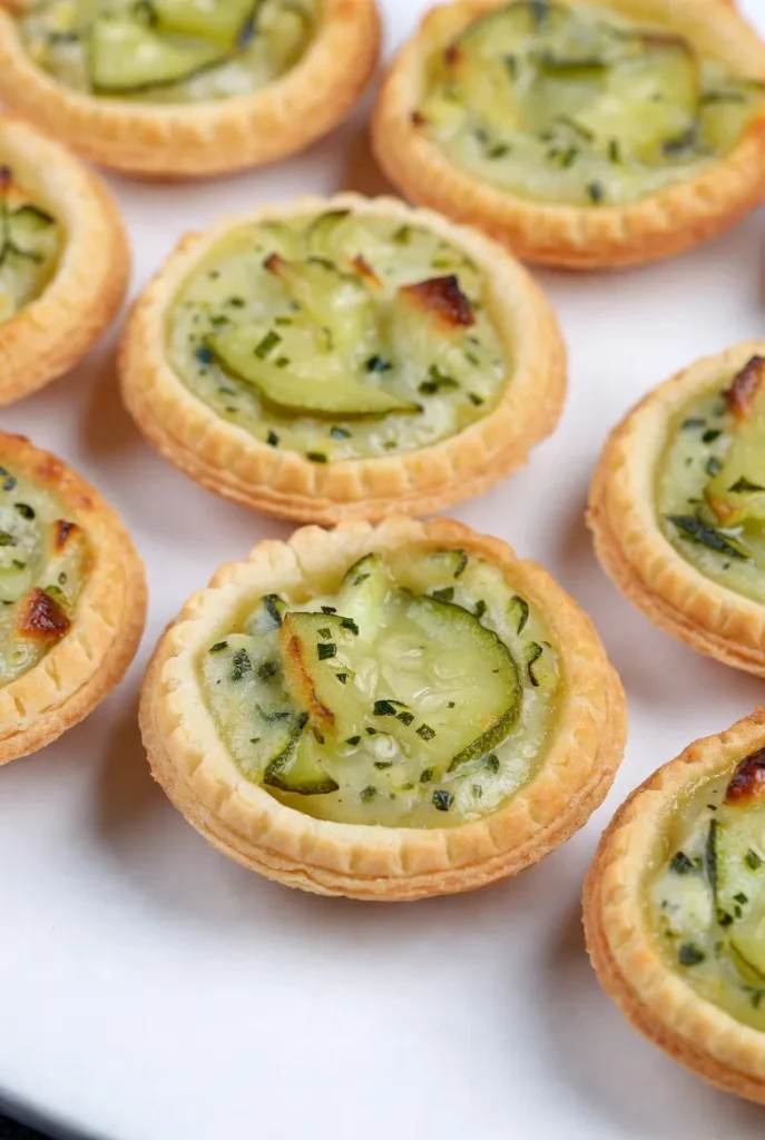 Mini Zucchini Tarts