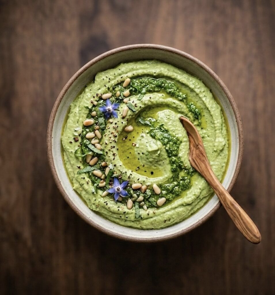Pesto Hummus