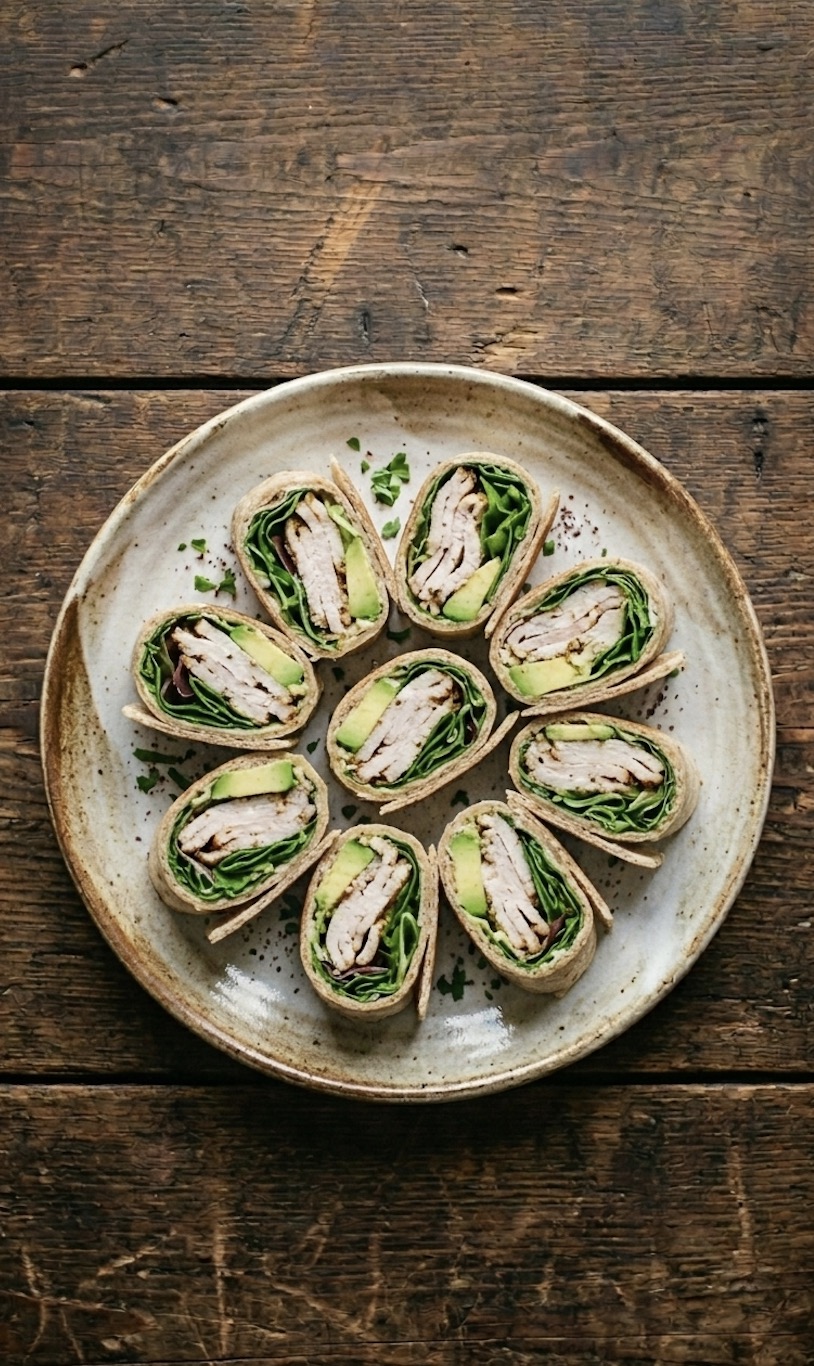 Turkey Avocado Wrap Bite