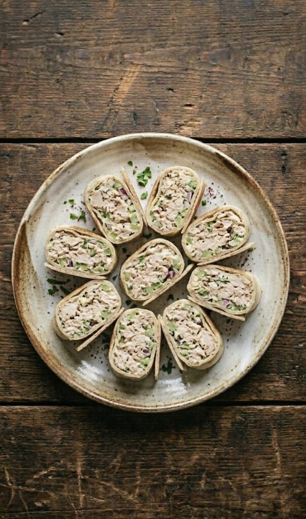 Mini Tuna Wrap Bite