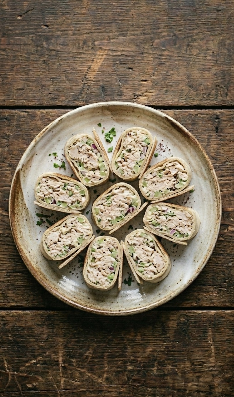 Mini Tuna Wrap Bite