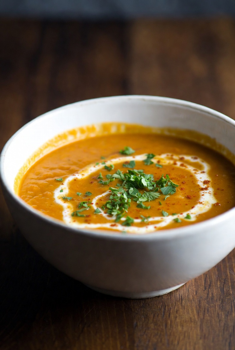 Roasted Pumpkin Cream Soup