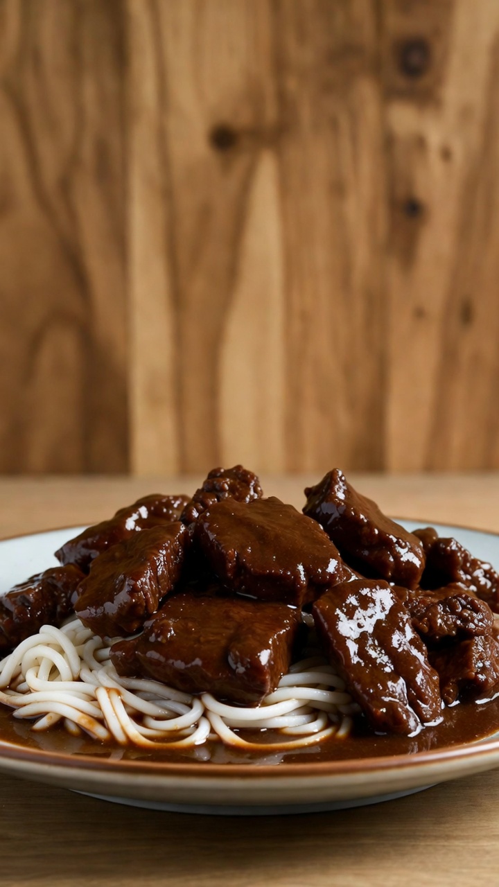 Chinese Beef with Noodles
