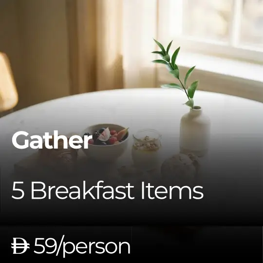 Breakfast Package - Gather