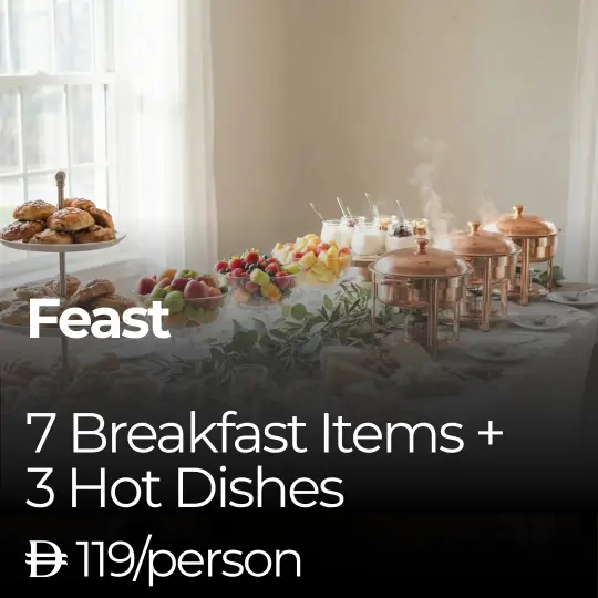 Breakfast Package - Feast