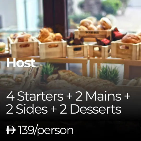 Buffet Package - Host