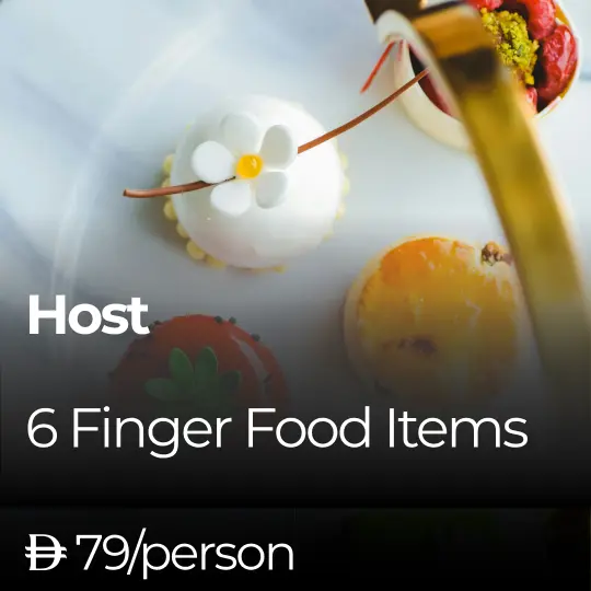 Finger Food Package - Host